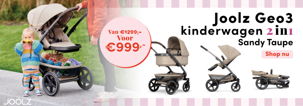 Joolz Geo3 Kinderwagen 2 in 1 Sandy Taupe