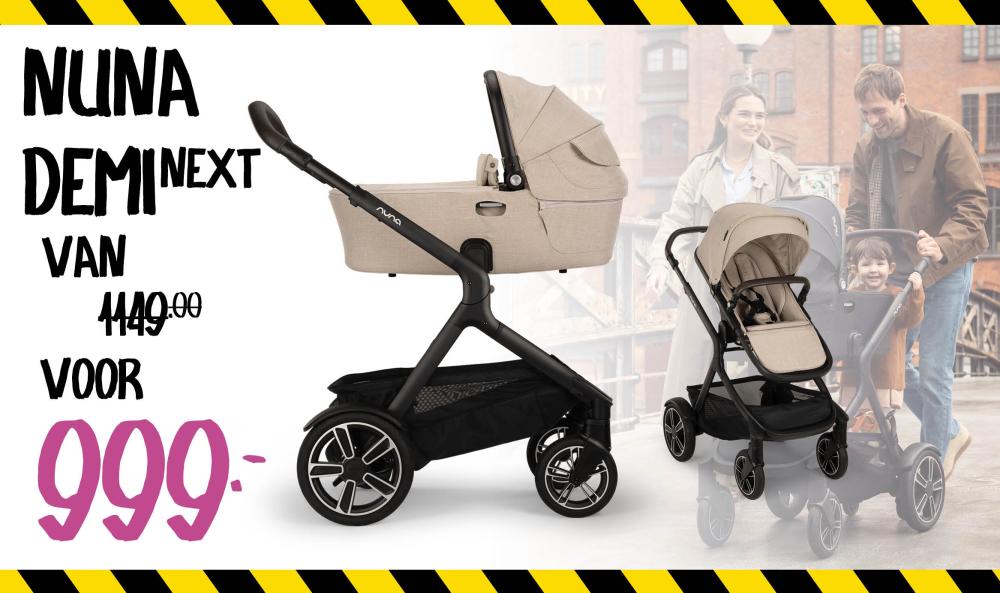 Nuna Kinderwagen 2 in 1 DEMI™ next Biscotti | Baby & Tiener Megastore