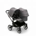 Bugaboo Donkey 5 Duo Kinderwagen Core Graphite Grey Melange