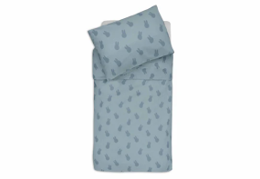 Jollein Dekbedovertrek Met Sloop 100x140cm Miffy Shadow Sea Green