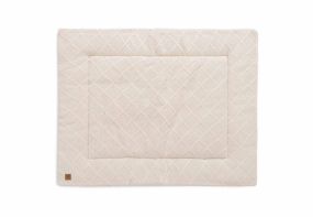Jollein Boxkleed 75x95cm Check Knit Oatmeal