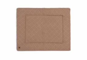 Jollein Boxkleed 75x95cm Check Knit Biscuit