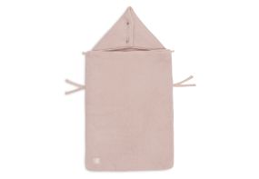 Jollein Voetenzak Groep 0+ 3/5 punts Gordel Basic Knit Wild Rose