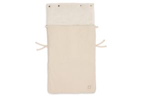 Jollein Voetenzak Groep 0+ 3/5 Punts Gordel Little Waffle Sand