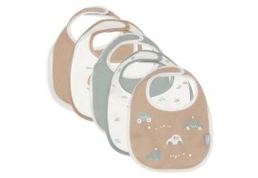 Jollein Slab Jersey Waterproof On The Go (5pack)