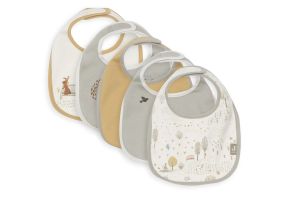 Jollein Slab Jersey Waterproof Miffy Heads 5 Stuks