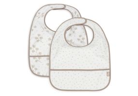 Jollein Slab Waterproof Leafy Dreams - 2 Stuks