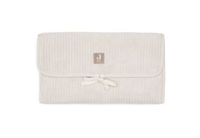 Jollein Verschoningsmat met Opbergvak Cloudy Rib Oatmeal