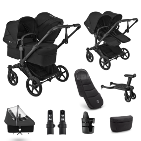 Bugaboo Donkey 6 Duo Essential Bundle Black | Heritage Black