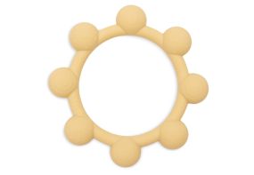 Jollein Bijtring Siliconen Zon Vanilla