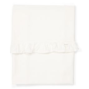 Koeka Ledikantlaken Ruffle Warm White 110x140 cm