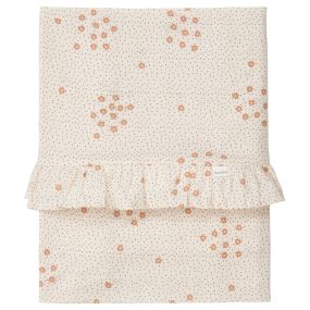 Koeka Wieglaken Ruffle Sunnyside Warm White 80 x 100 cm