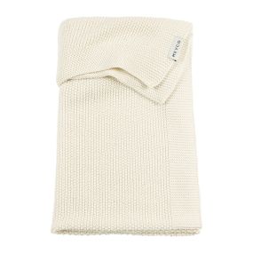 Meyco Wiegdeken Mini Reliëf Natural 75 x 100 cm