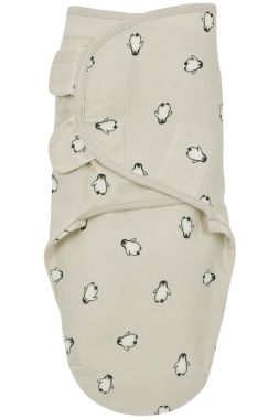 Meyco Baby Penguin Swaddlemeyco Inbakerdoek Soft Sand 0-3 Maanden