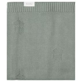 Koeka Wiegdeken Nuts Shadow Green 75 x 90 cm
