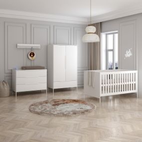 Born Lucky Meegroei Babykamer Santiago Wit 3 Delig