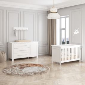 Born Lucky Babykamer Noel 2 Delig XL Wit