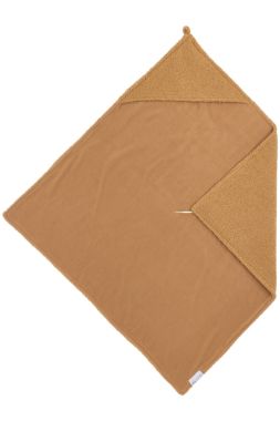 Meyco Bouclé Badcape Toffee