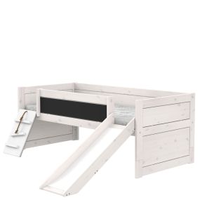Lifetime Original Kajuitbed Climb & Slide met Standaard Lattenbodem Whitewash