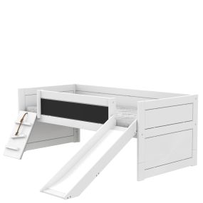 Lifetime Original Kajuitbed Climb & Slide met Deluxe Lattenbodem Wit