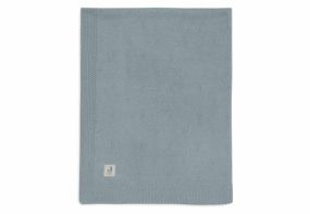 Jollein Ledikantdeken 100 x 150 cm Cosy Knit Sea Green