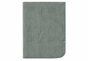 Jollein Ledikantdeken 100 x 150 cm Jungle Jambo Ash Green/Laurel