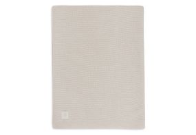 Jollein Deken Wieg 75x100cm Basic Knit Oatmeal