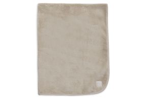 Jollein Deken Ledikant 100x150cm Basic Jersey/Sherpa Warm Sand