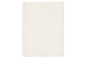 Jollein Wiegdeken 75 x 100 cm Basic Knit Ivory Coral Fleece