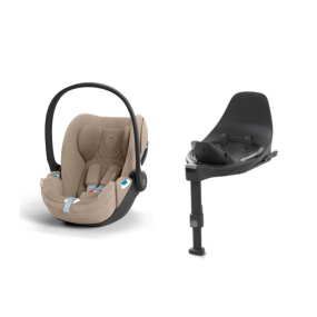 Cybex Autostoel Groep 0 Cloud T I Size Plus Cozy Beige + Cybex Draaibare Base T Black