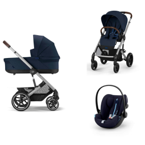 Cybex Kinderwagen 3 in 1 Balios S Lux Ocean Blue | Navy Blue