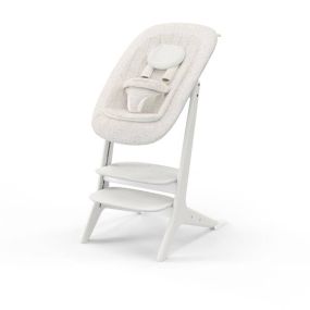Cybex Kinderstoel Lemo Platinum 4-in-1 set White Wood | White