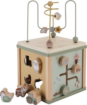 Little Dutch Activiteitenkubus Little Farm FSC