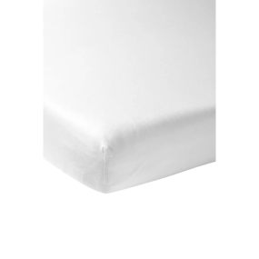 Meyco Hoeslaken Jersey Home White 90x200cm