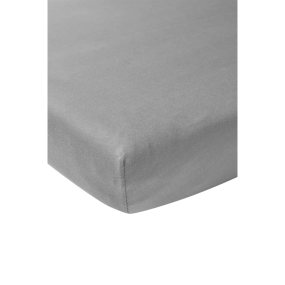 Meyco Hoeslaken Jersey Home Grey 90x200cm