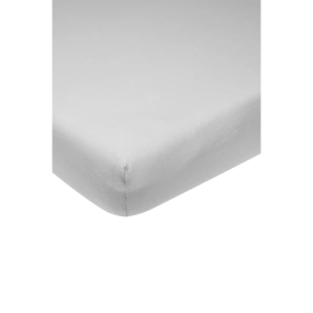 Meyco Hoeslaken Jersey Home Light Grey 90x200cm