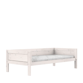 Lifetime Original Eenpersoonsbed met Standaard Lattenbodem Whitewash 90x200 cm