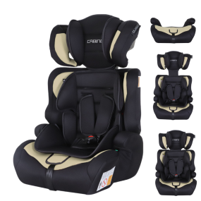 Cabino Autostoel Groep 1/2/3 I-Size Zwart Beige