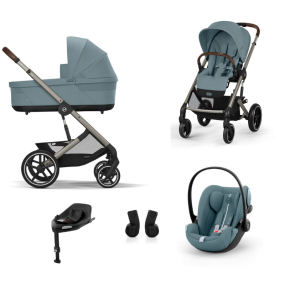 Cybex Kinderwagen 3 in 1 Balios Set M Lux Stormy Blue | Light Blue
