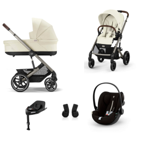 Cybex Kinderwagen 3 in 1 Balios Set M Lux Seashell Beige | Light Beige