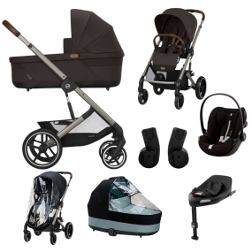 Cybex Kinderwagen 3 in 1 Balios Lux Set XL Chocolate Brown | Brown