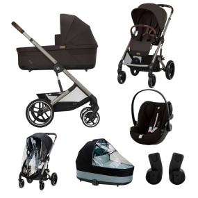 Cybex Kinderwagen 3 in 1 Balios Lux Set L Chocolate Brown | Brown