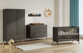 Born Lucky Babykamer Lissabon Chocolate 3-Delig