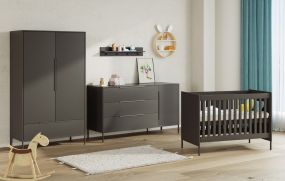 Born Lucky Meegroei Babykamer Lissabon Chocolate XL 3-Delig