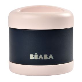 Beaba RVS Thermo-Portie 500ml (Light Pink/Night Blue)