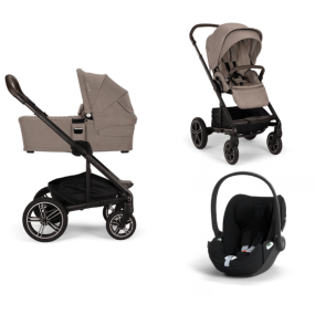 Nuna Kinderwagen 3 in 1 MIXX™ next Cedar + Autostoel Cloud T I Size
