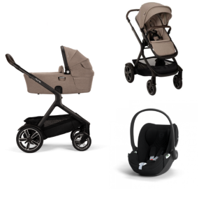 Nuna Kinderwagen 3 in 1 DEMI™ next Cedar + Autostoel Cloud T I Size