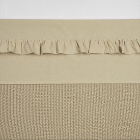Meyco Wieglaken Ruffle Sand 75 x 100 cm