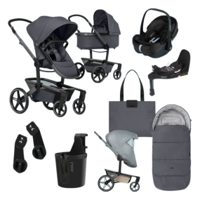 Joolz Kinderwagen Day5 All-in-One Bundel | Stone Grey