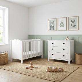 JAXX Amori Babykamer 2 Delig Wit